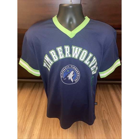 NWOT Minnesota Timberwolves‎ NBA Dri-Fit Short Sleeve Shirt Youth XL 18-20 - Picture 1 of 7